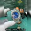 Ja72 (9) ساعة ديت جست مينا أزرق بأرقام رومانية