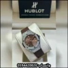 ساعة هوبلت نسائية ربل بني شوكولا