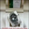 ساعة رولكس 41 رجالي كلاسيك مينا اسود