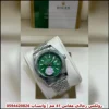 Rad113 (7) ساعة رولكس 41 رجالي فضي مينا اخضر