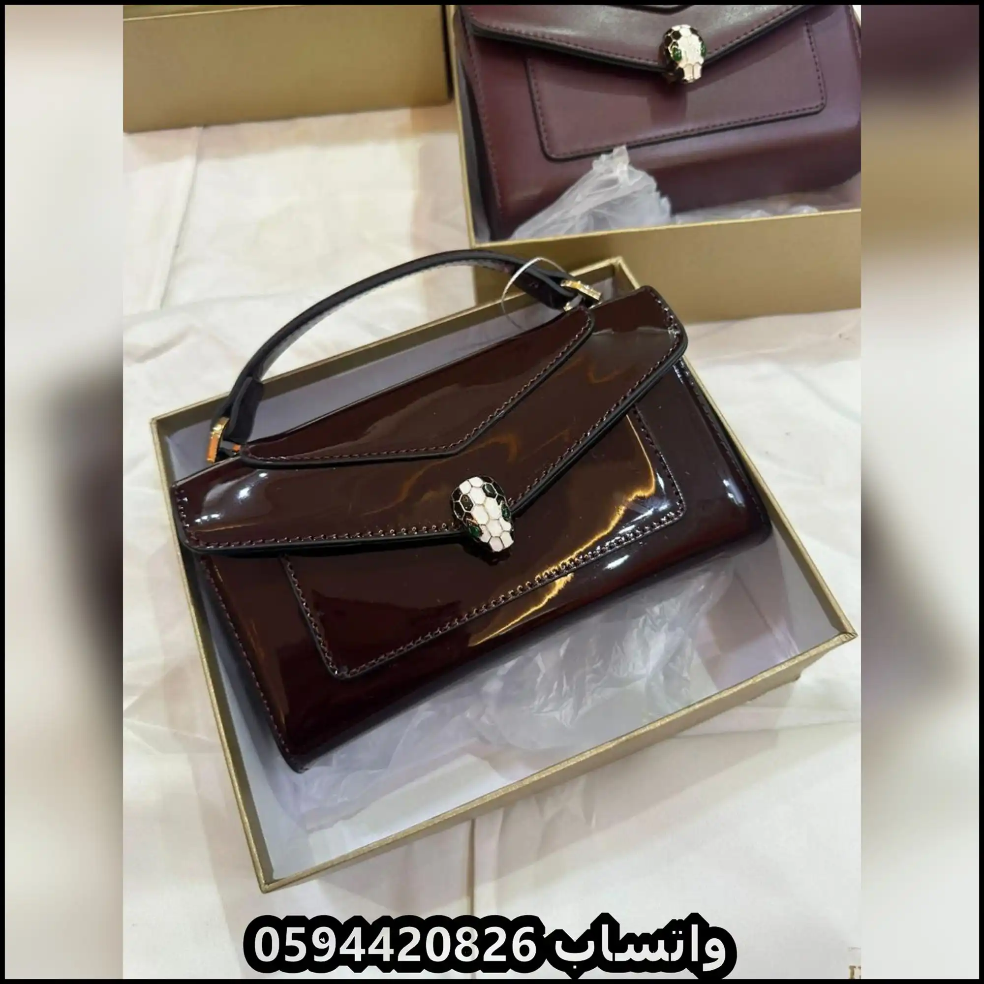 شنط بولغاري نسائية الثعبان