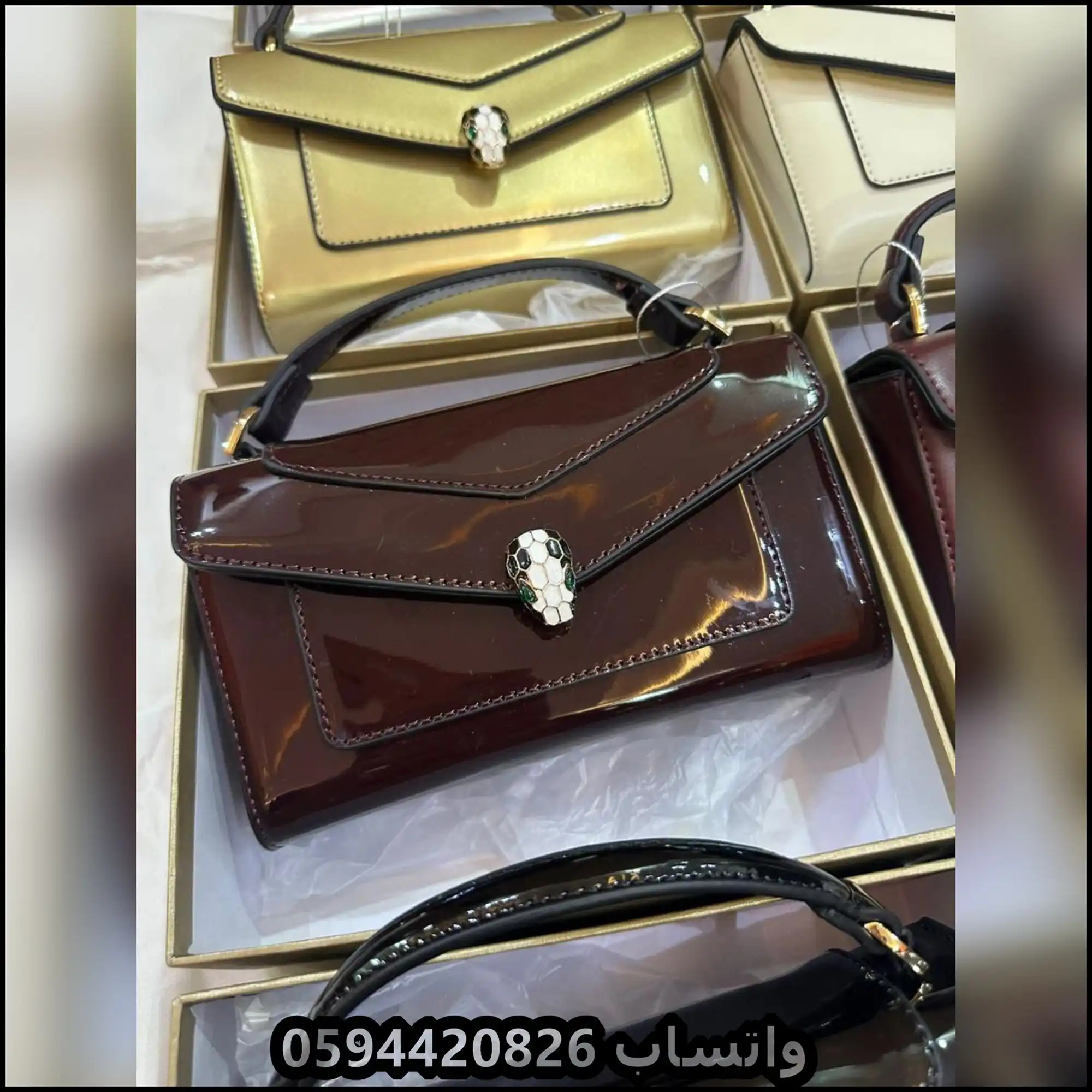 شنط بولغاري نسائية الثعبان