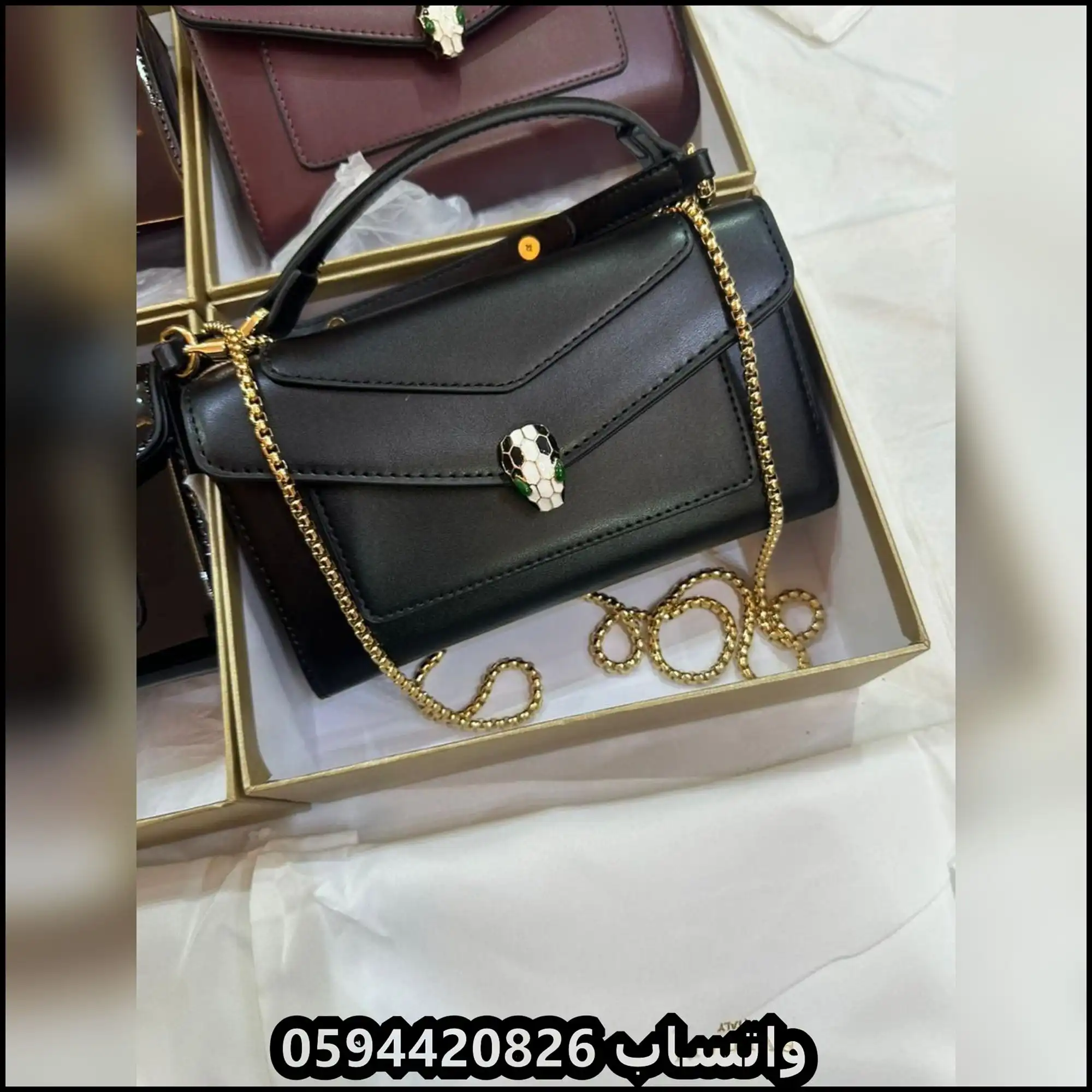 شنط بولغاري نسائية الثعبان