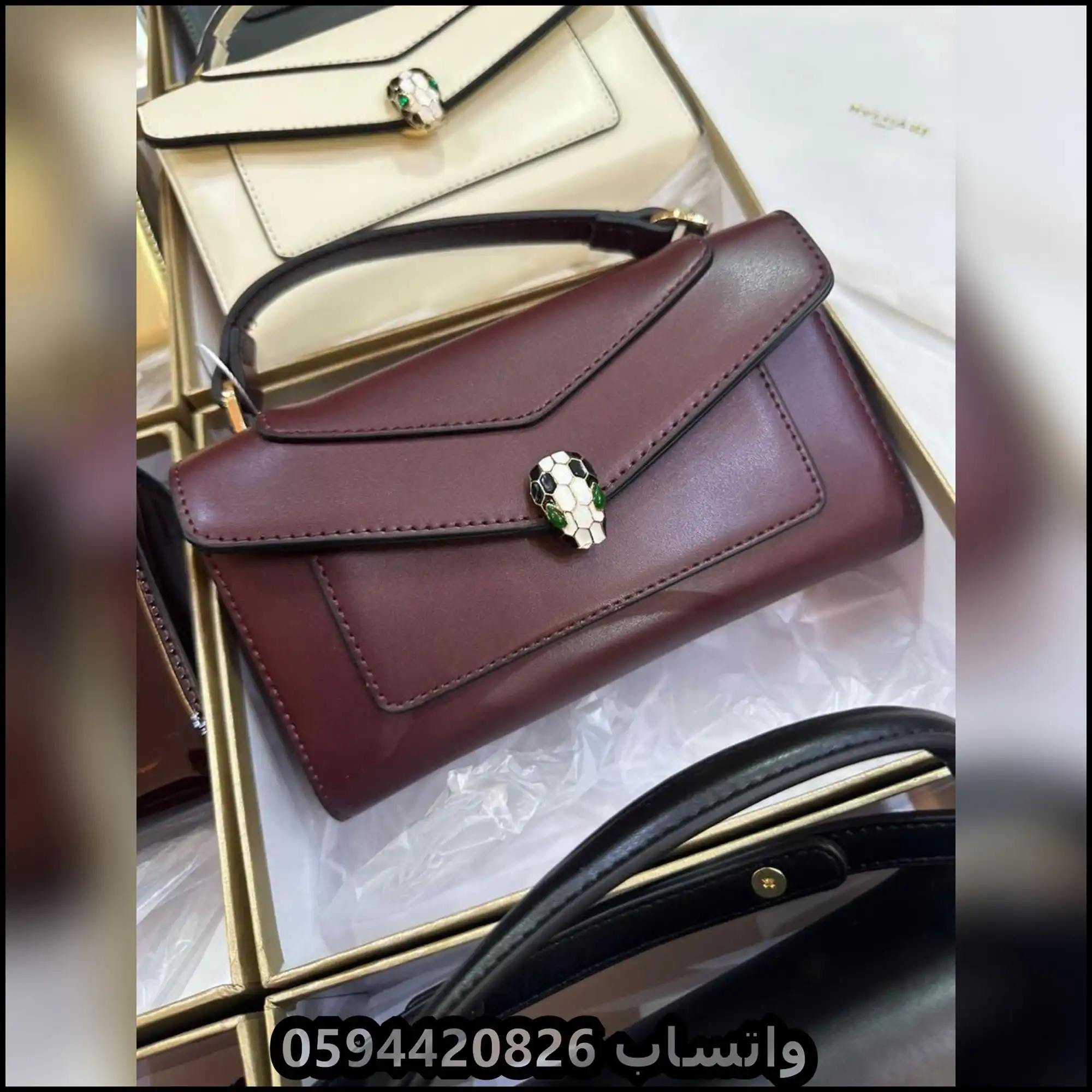 شنط بولغاري نسائية الثعبان