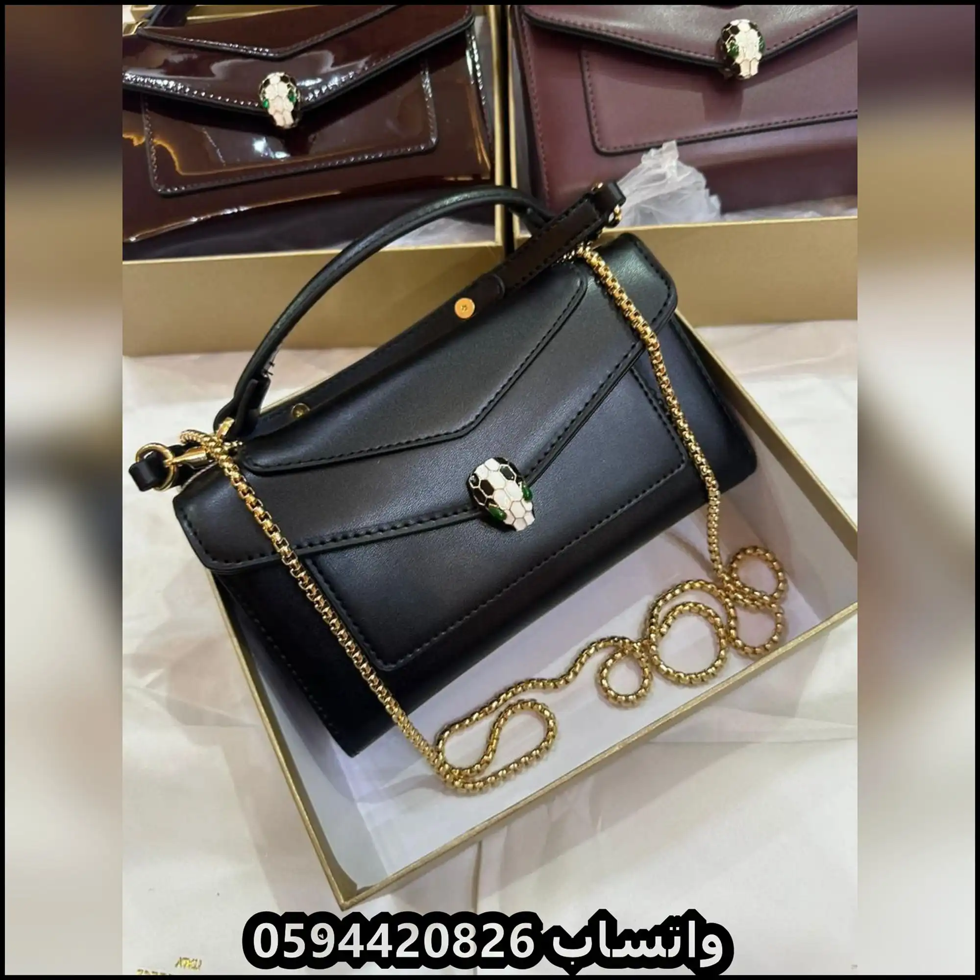 شنط بولغاري نسائية الثعبان