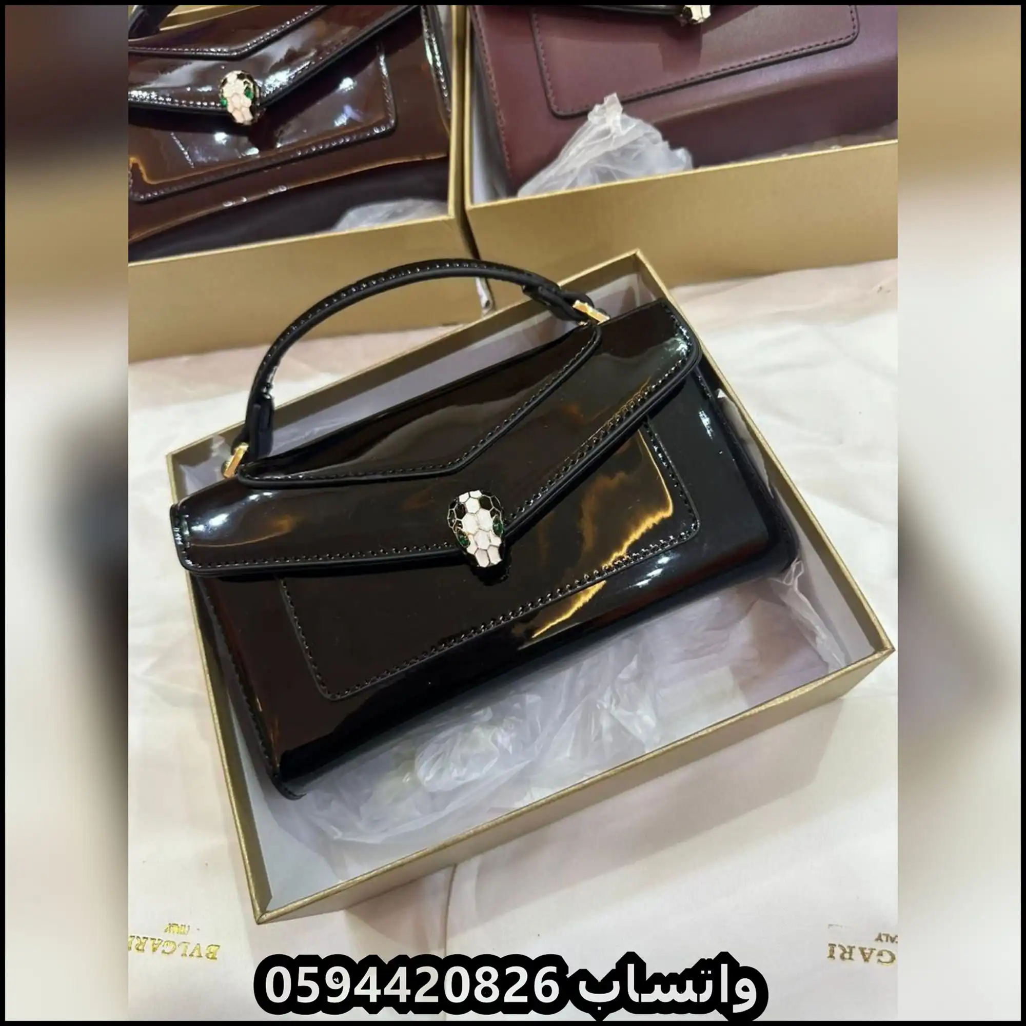 شنط بولغاري نسائية الثعبان