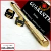 قلم وكبك Gucci ذهبي