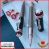 قلم مونت بلانك ثعبان أسود مع روز ذهبي