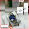 رولكس رجالي Rad114 (22) ساعات روليكس رجالي ازرق مع اطار ذهبي