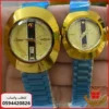 ساعة Rado Diastar رجالي ونسائي ذهبية
