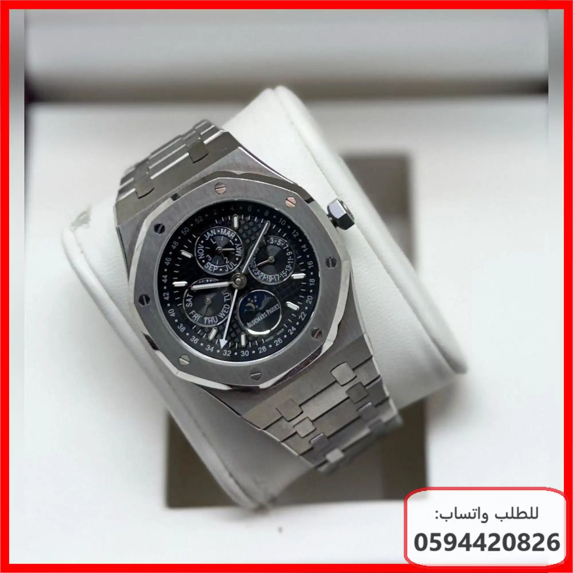 Rad125 (1) ساعة Audemars Piguet رجالية اوتوماتيك كرونوقراف