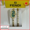 ساعة FENDI O’Lock ذهبية