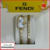 ساعة FENDI O’Lock ذهبية