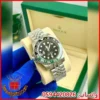 ساعة Rolex رجالية GMT 2 مينا أسود بإطار أخضر وأسود
