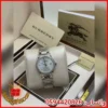tx11 (1) ساعة Burberry نسائية فضية فصوص