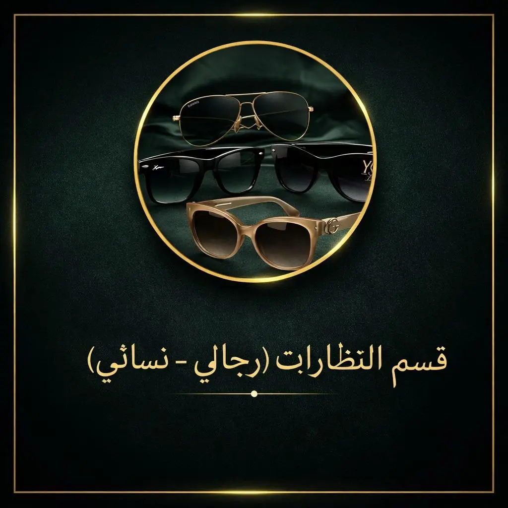 نظارات شمسية رجالي نسائي