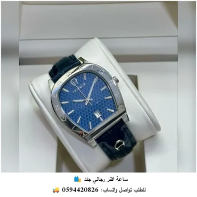 Rad162 (1) ساعة أقنر رجالية أزرق ملكي مع سير جلد أنيق