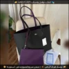 Rbt118 (12) شنطة Lacoste سلة دبل فيس اسود وبنفسجي