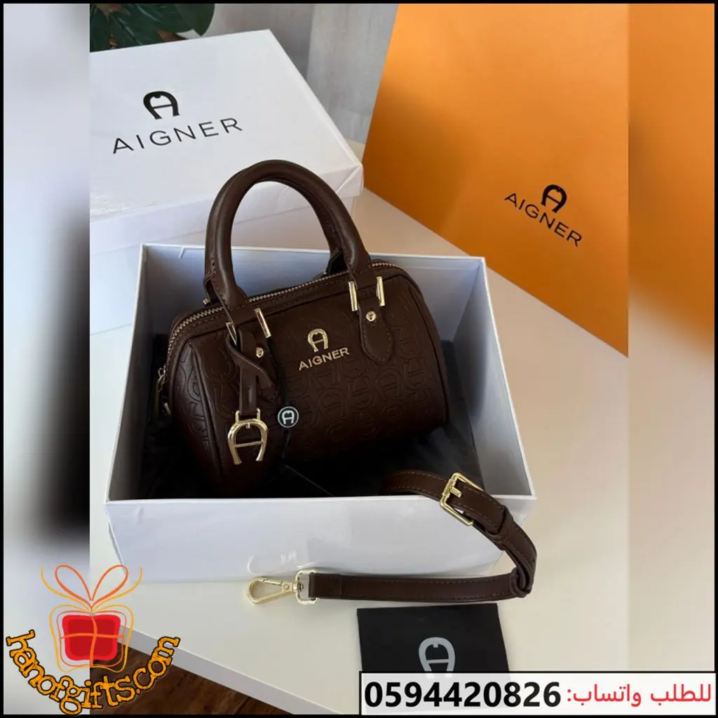 شنطة Aigner باللون البني