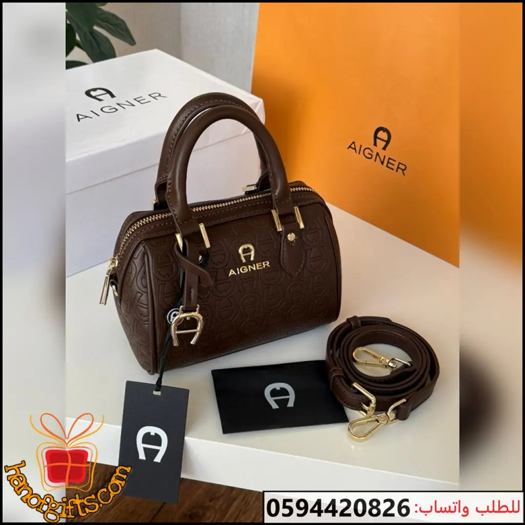 شنطة Aigner باللون البني