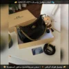 شنطة Coach Tabby مع ميدالية (أسود أبيض وردي جملي عنابي)