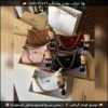 شنطة Coach Tabby مع ميدالية (أسود أبيض وردي جملي عنابي)