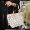 Rbt130 (1) شنطة Louis Vuitton سلة دامييه فاتحة