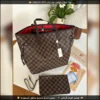 Rbt130 (15) شنطة Louis Vuitton سلة دامييه مع محفظة مطابقة