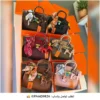 شنطة Hermès Picotin جلد مع سكارف