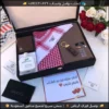 بوكس هدايا Gucci رجالي مع شماغ وعطر