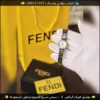 ساعة Fendi نسائية ميني اطار فصوص ذهبي