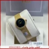 ساعة Dior ذهبية بمينا أسود