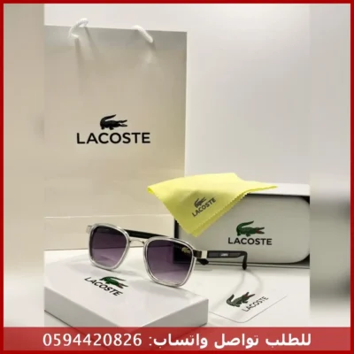 نظارة Lacoste Crystal Urban Square للجنسين