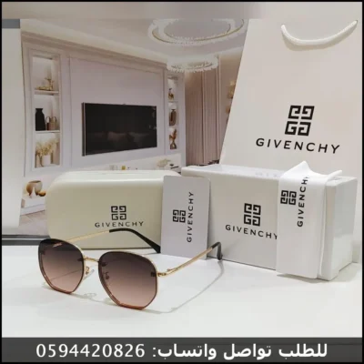 givenchy-women-sunglasses-rad68 (1) نظارات Givenchy نسائية عدسات بنية متدرجة
