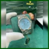 rolex-land-dweller-blue-dial-men-watch-ja47 ساعة Rolex Land Dweller أوتوماتيك أزرق ثلجي