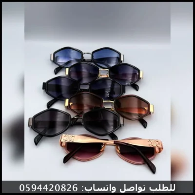 saint-laurent-women-sunglasses-rad222 نظارات Saint Laurent نسائية بتصميم هندسي فاخر ومتوفرة بعدة ألوان