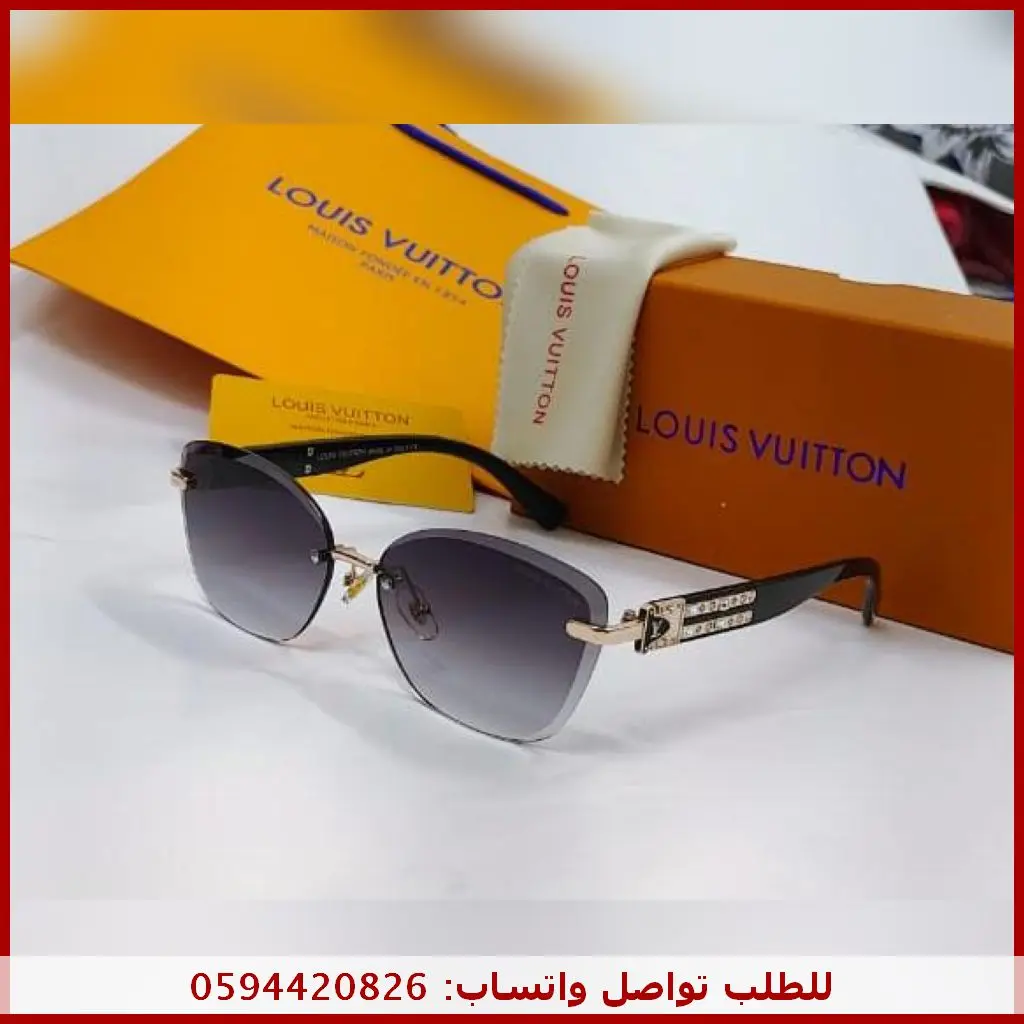 نظارة لويس فيتون بدون إطار Rimless بعدة ألوان 7 نظارة لويس فيتون بدون إطار Rimless بعدة ألوان