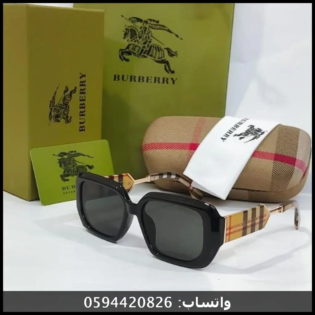 نظارة بربري نسائية نقشة بربري الكلاسيكية على الأذرع 1 نظارة بربري نسائية نقشة بربري الكلاسيكية على الأذرع