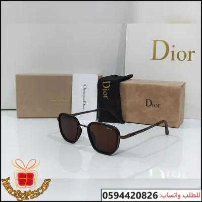 نظارة ديور بني داكن